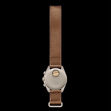 soft shell: Omega x Swatch Speedmaster MoonSwatch “Mission to Saturn” - Кварцевый — 3