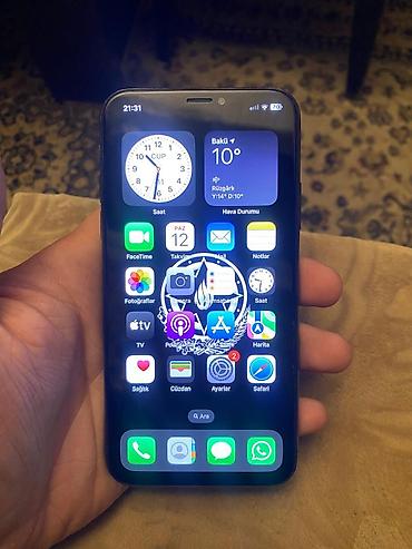 Apple iPhone: IPhone X, 128 GB, Qara — 7