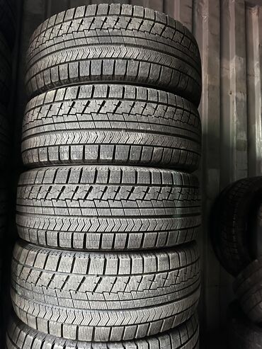 колеса на 17: Шины 225 / 55 / R 17, Зима, Б/у, Комплект, Легковые, Япония, Bridgestone