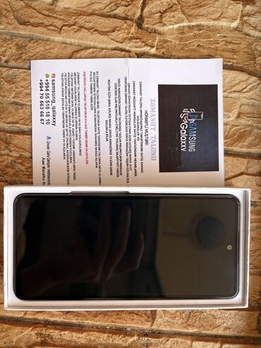 samsunq qalaksi 12: Samsung Galaxy A53 5G, 128 GB, rəng - Qara, Sensor, Barmaq izi, İki sim kartlı