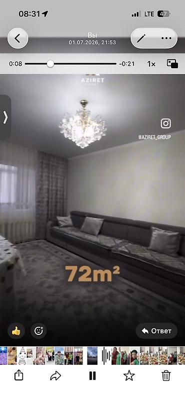 квартира азя мол: 3 комнаты, Маевка с. Собственник, Без животных, от 6 месяцев, от 1 года, С мебелью полностью — 2