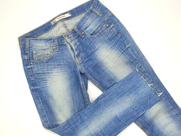 jeansy z lampasami damskie: Jeansy damskie, rozmiar L