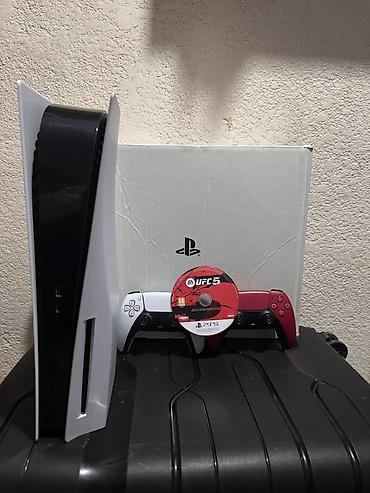 Видео оюндар жана приставкалар: PlayStation 5 (версия с приводом Blu‑ray) + 2 геймпада DualSense + — 1