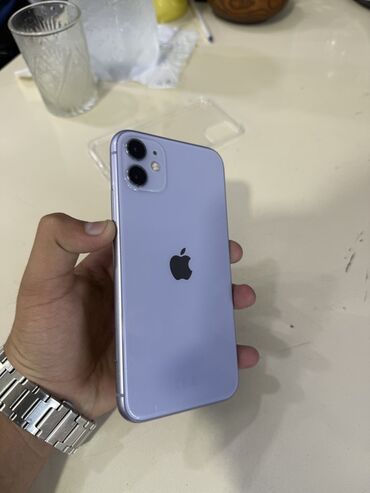 iphone x işlenmiş qiymeti: IPhone 11, 128 GB, Çəhrayı, Simsiz şarj