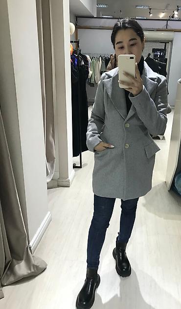 Сырт кийим: Невероятно стильное пальто от Bonnitto collection с элементом ( — 3