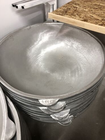 Казаны: Алюминиевые казаны (воки/тазы для плова и жарки) - Материал: литой — 2