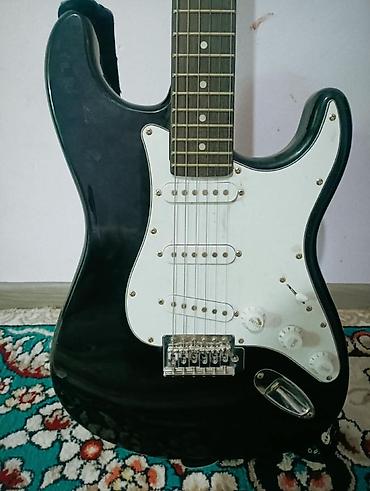 Спорт жана хобби: Продам электрогитару Stratocaster (Black) Классический инструмент в — 2