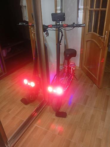 Электротранспорт: Elektrik skuter – E‑SCOOTER - Güclü ön LED fara və arxa işıq — 3