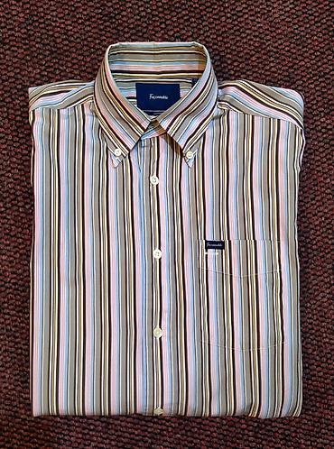 Košulje: Muška pamučna košulja Faconnable Prvoklasna super-kvalitetna — 4