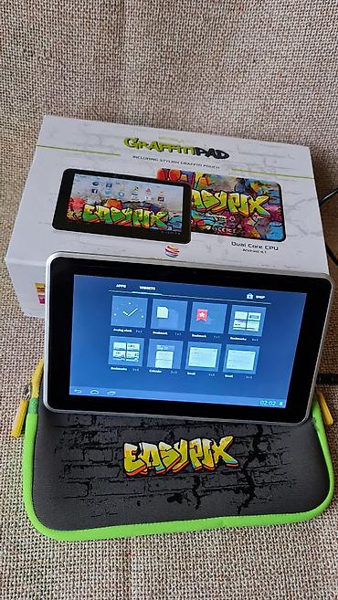 Tableti: Easypix GraffitiPAD tablet sa dodatnom opremom - Veličina ekrana: oko — 14