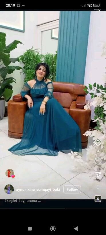 Ziyafət donları: Ziyafət donu – bordo rəngdə, uzun və uçuşqan şifon qatlı model. - — 13