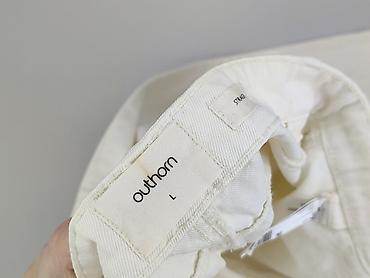 off white spodnie: Outhorn, Spodnie materiałowe damskie, rozmiar L — 4