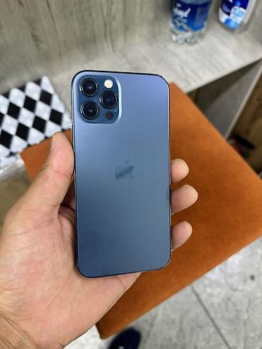 Apple iPhone: IPhone 12 Pro, Б/у, 256 ГБ, Pacific Blue, Защитное стекло, Чехол, В рассрочку, 100 % — 4