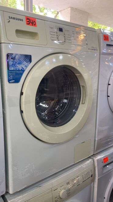 Ütülər və buxarlayıcılar: Paltaryuyan maşın Samsung, 6 kq, Avtomat, Qurutmasız, Kredit yoxdur