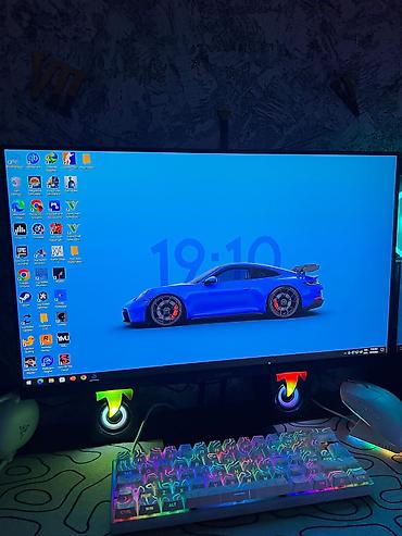 bose ses sistemi: Tam Dəst Gaming PC / Ryzen 5 5600 + RX 6500 XT / Monitor, Siçan — 7
