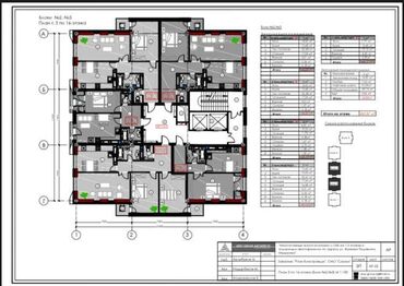 1 комнатный квартира ош: 3 комнаты, 99 м², Элитка, 12 этаж, ПСО (под самоотделку)