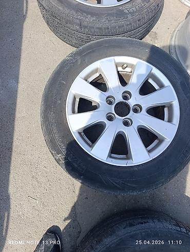 r15 disklər: Yeni Disk təkər Toyota 215 / 60 / R 16, 5 Boltlu — 2