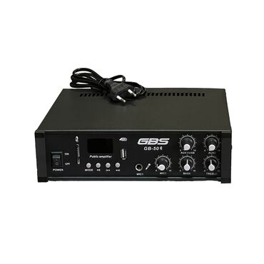 kalonka aparat: GBS GB-50 Dinamik gücləndiricisi Model : GB-50 Güc : 16W / 110V