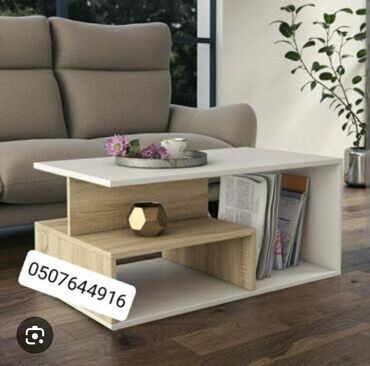 Masalar: Jurnal masası, Yeni, Açılmayan, Dördbucaq masa — 6