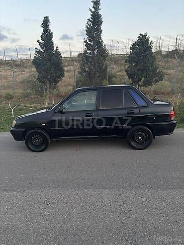 avto mubadiləsi: Model: Saipa Tiba/Saba (sedan), qara rəng Kuzov: 4 qapılı sedan, qara — 4