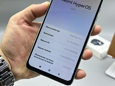 x7 pro: Redmi, Redmi Note 13, Б/у, 256 ГБ, цвет - Зеленый, 2 SIM — 6