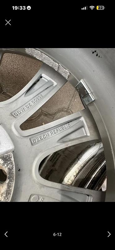 bmw 3: Литые Диски R 17 BMW, Комплект, отверстий - 5, Б/у — 6