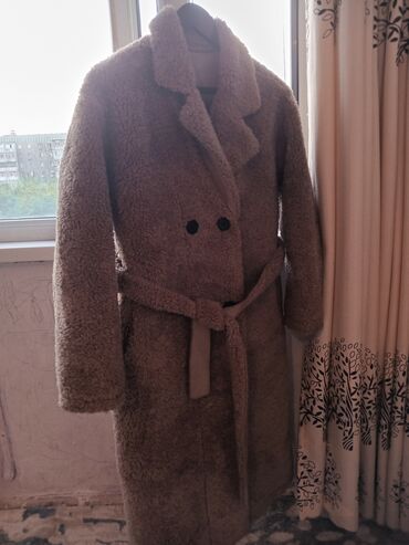горнолыжный костюм секонд хенд: Пуховик, По колено, С поясом, 4XL (EU 48)