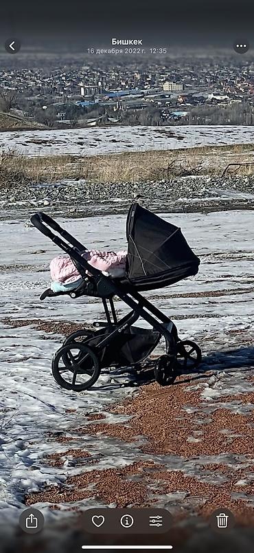 foo foo: Коляска, Cybex, цвет - Черный, Б/у, Самовывоз — 1
