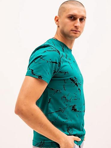 Футболки: Футболки оптом - Мужская/унисекс футболка для повседневной носки - — 4