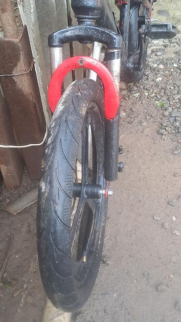 velosiped aksesuarı: Qara-qırmızı rəngli BMX tipli velosipetdir!velosipet problemi yoxdur — 7