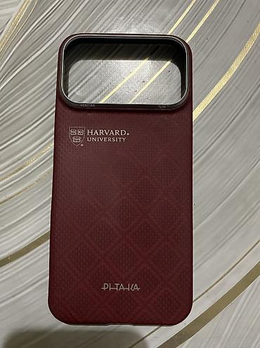 Техника и электроника: Чехол PITAKA Edge x Harvard для iPhone 17 Pro Max - Серия — 2