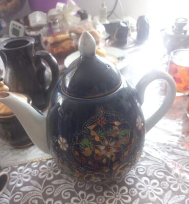 matcha çayı azerbaycanda: İşlənmiş, rəng - Göy, Çaydan, Şüşə, 1 l