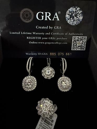 Наборы украшений: 💎 Муассанит — эффект люкса без переплаты Украшения с муассанитом — 11
