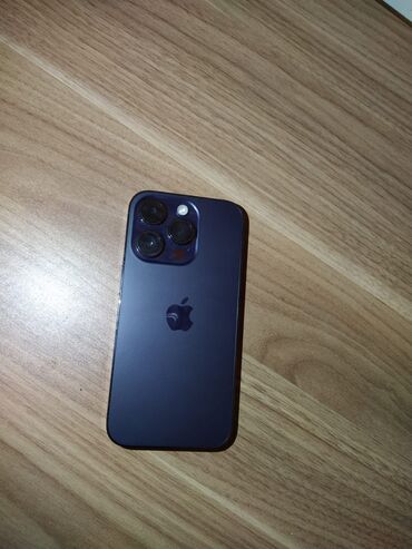 iphone 14 pro qiymetleri: IPhone 14 Pro, 256 GB, Deep Purple, Barmaq izi, Simsiz şarj, Face ID