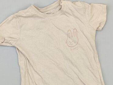 sukienki letnie pudrowy róż: T-shirt, Fox&Bunny, 2-3 years, 92-98 cm, condition - Very good