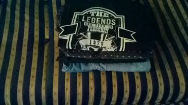 Ostala muška odeća: Paket odeće za samo 5 evra orprilike m veličina. nove crne pantalone — 9