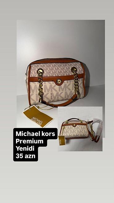 kral sep: Çanta kolleksiyası 1) Qəhvəyi LB mini çiyin çantası - Material: süni — 4