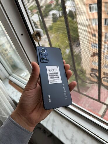 кнопка телефон: Redmi Note 12 Pro, 256 GB, rəng - Qara, Düyməli, Sensor, Barmaq izi