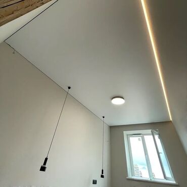 Натяжной потолок: Натяжной потолок Глянцевое, Матовое, 3D потолки Бесплатный замер, Гарантия, Монтаж — 4