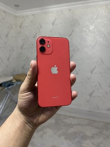 Apple iPhone: IPhone 12 mini, Б/у, 128 ГБ, Чехол, 100 %