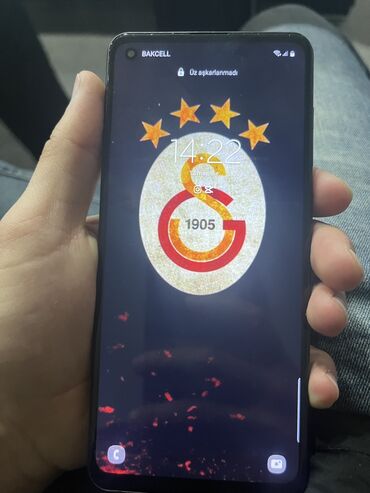 Samsung: Samsung Galaxy A21S, 64 GB, rəng - Qara, Barmaq izi, İki sim kartlı, Face ID