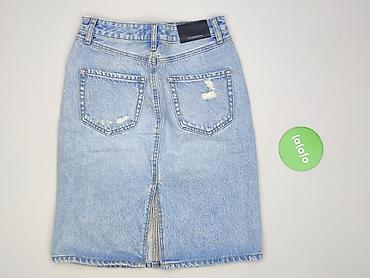 distressed jeans: Stradivarius, Spódnica damska, rozmiar XS — 3
