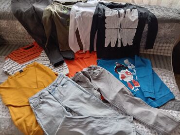 Paketi dečije odeće: Paket: Farmerke, Za dečake, uzrast: 9-10 godina — 2