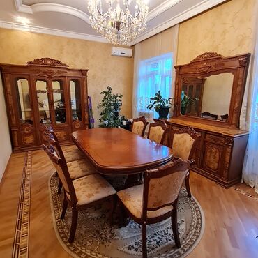 гостиная мебель: Б/у, Комод, Стол и стулья, Азербайджан