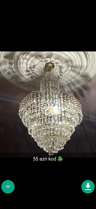 Çilçıraqlar: Çılçıraq, 10 və daha çox lampa -da lalafo.az — 21 Çilçıraqlar: Çılçıraq, 10 və daha çox lampa — 21