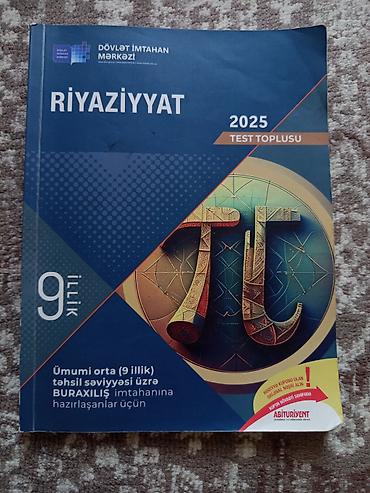 Testlər: 🟥 Zəhmət olmasa whatsapp dan əlaqə saxlayın. Kitablar tam ideal — 3