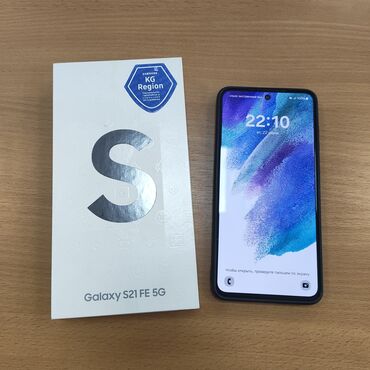 google pixel 6: Samsung Galaxy S21 FE, Колдонулган, 128 ГБ, түсү - Кара, 2 SIM