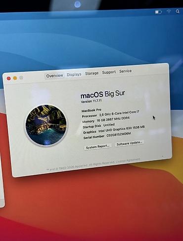 Ноутбуки Apple (MacBook): Для программирования, Б/у, Intel Core i7, ОЗУ, RAM: 16 ГБ — 4