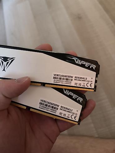 Оперативная память (RAM) для ПК: Оперативная память (RAM) для ПК, Новый, Patriot, 32 ГБ, DDR5, 6000 МГц — 3