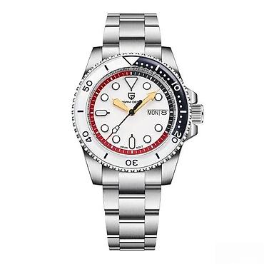 Ručni satovi: PAGANI DESIGN PD-1726 - 40mm - Bela Potpuno nov muški sat PAGANI — 8